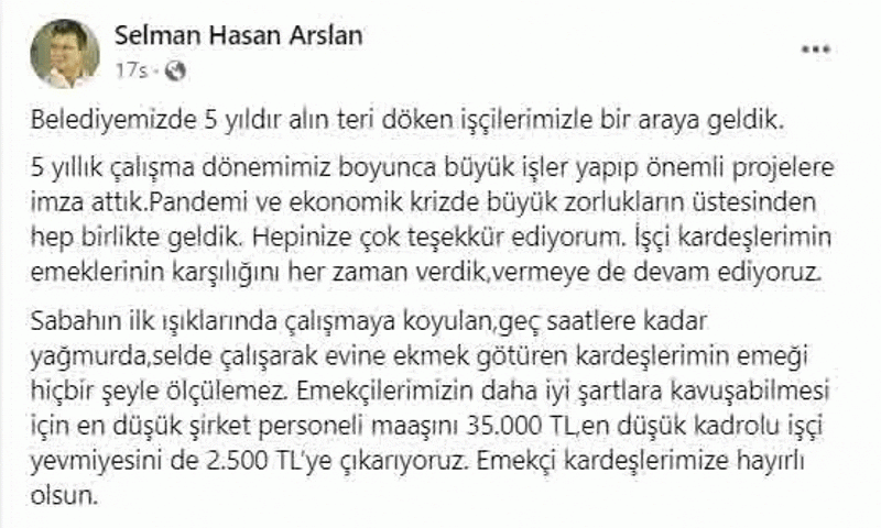 Bu Kadarına da Pes Artık: Belediye Başkanı ödemediği Maaşlara Zam yaptı! 2 bu kadarina da pes artik belediye baskani odemedigi maaslara zam yapti 2 5dXAtffV