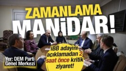 DEM’de Zamanlama Manidar: Alman Elçiyle Görüştüler, Adayı Açıkladılar!