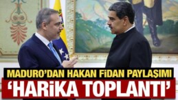 Maduro’dan Hakan Fidan Paylaşımı: Harika Toplantı