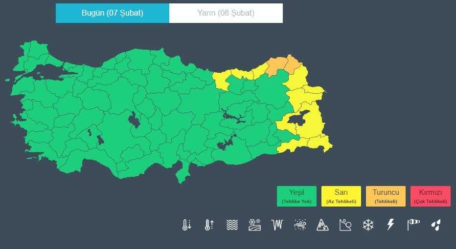 Meteoroloji'den 12 ile Son Dakika Uyarısı! 3 meteorolojiden 12 ile son dakika uyarisi 3 KU6maGOU