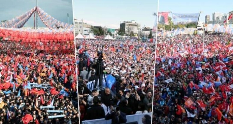 Meydanlarda ‘Cumhur’ Fırtınası: 3 Günde 220 Bin