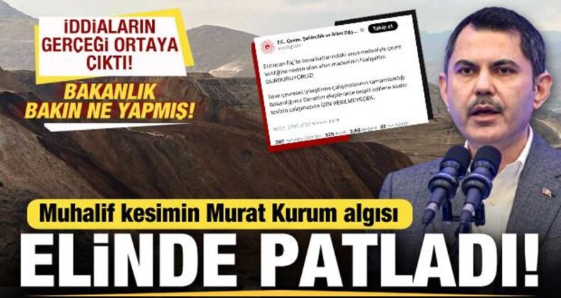 Murat Kurum Algısı Suya Düştü! Gerçek Ortaya Çıktı! Bakanlık Bakın Ne Yapmış
