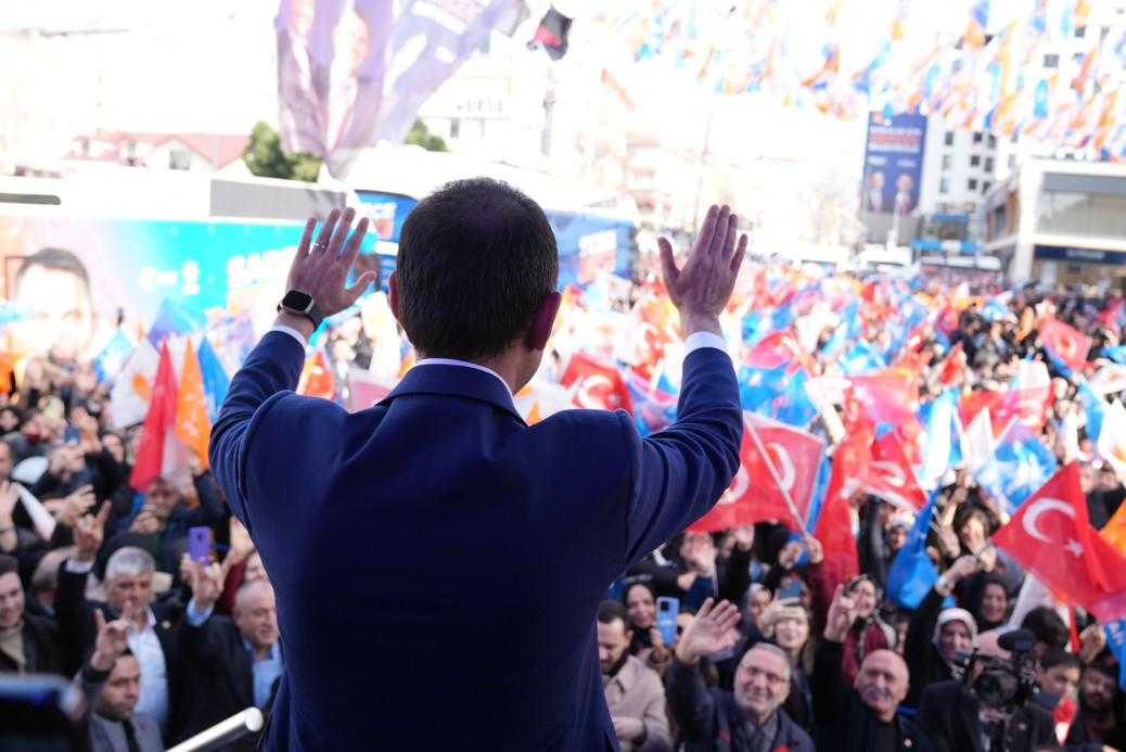 Murat Kurum Bağcılar'dan Ekrem İmamoğlu'na Seslendi! Meydanı Coşturan Çağrı 4 murat kurum ekrem imamogluna seslendi meydani costuran cagri 4 mfRly1hq
