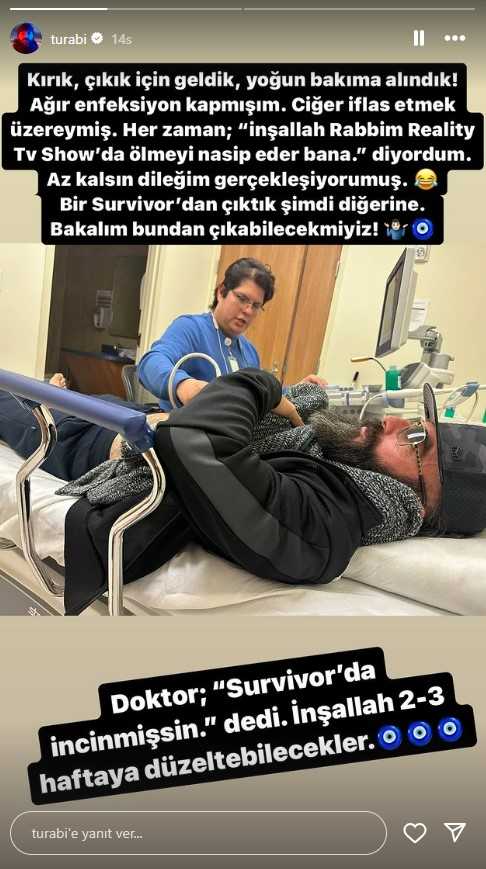 Survivor All Star Yıldızı Turabi Çamkıran Yoğun Bakımda! 2 survivor all star dan ayrilan turabi camkiran 16870428 1760 m