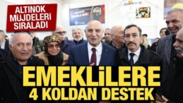 Turgut Altınok Emeklilere Müjdeleri Art Arda Sıraladı!