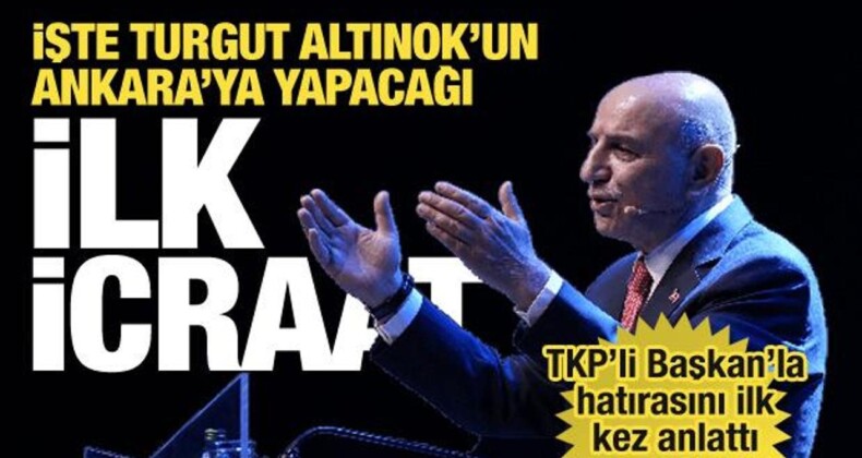 Turgut Altınok Seçilirse Ankara Büyükşehir’deki İlk İcraatı Bu Olacak