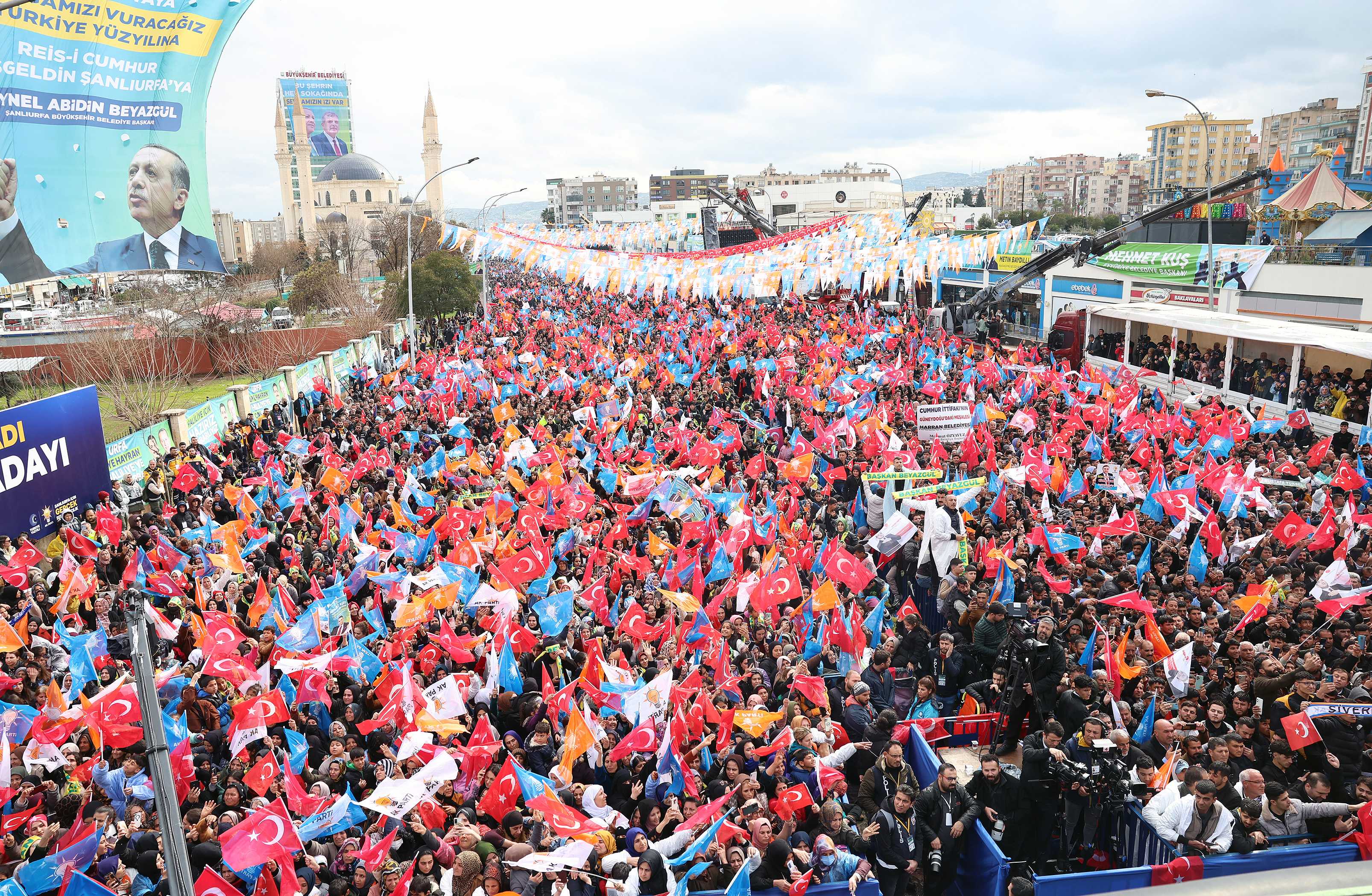 Erdoğan Şanlıurfa'dan, Yeniden Refah Partisi'ne Sert Yüklendi! 3 AA 20240309 33939677 33939669 CUMHURBASKANI VE AK PARTI GENEL BASKANI RECEP TAYYIP ERDOGAN SANLIURFADA