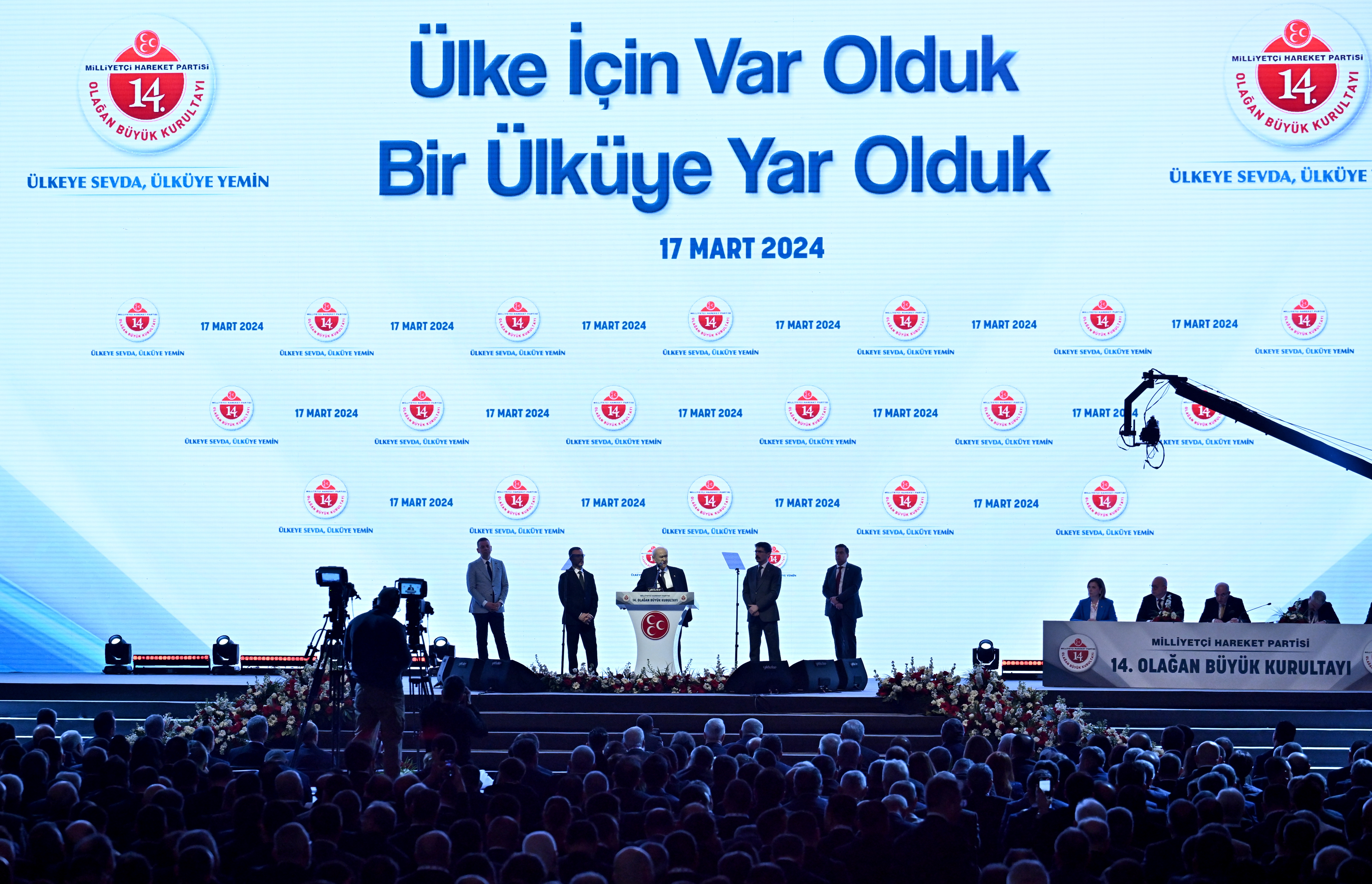 Devlet Bahçeli, MHP'de Tekrar Lider 7 AA 20240317 34013580 34013574 MHP 14 OLAGAN BUYUK GENEL KURULTAYI