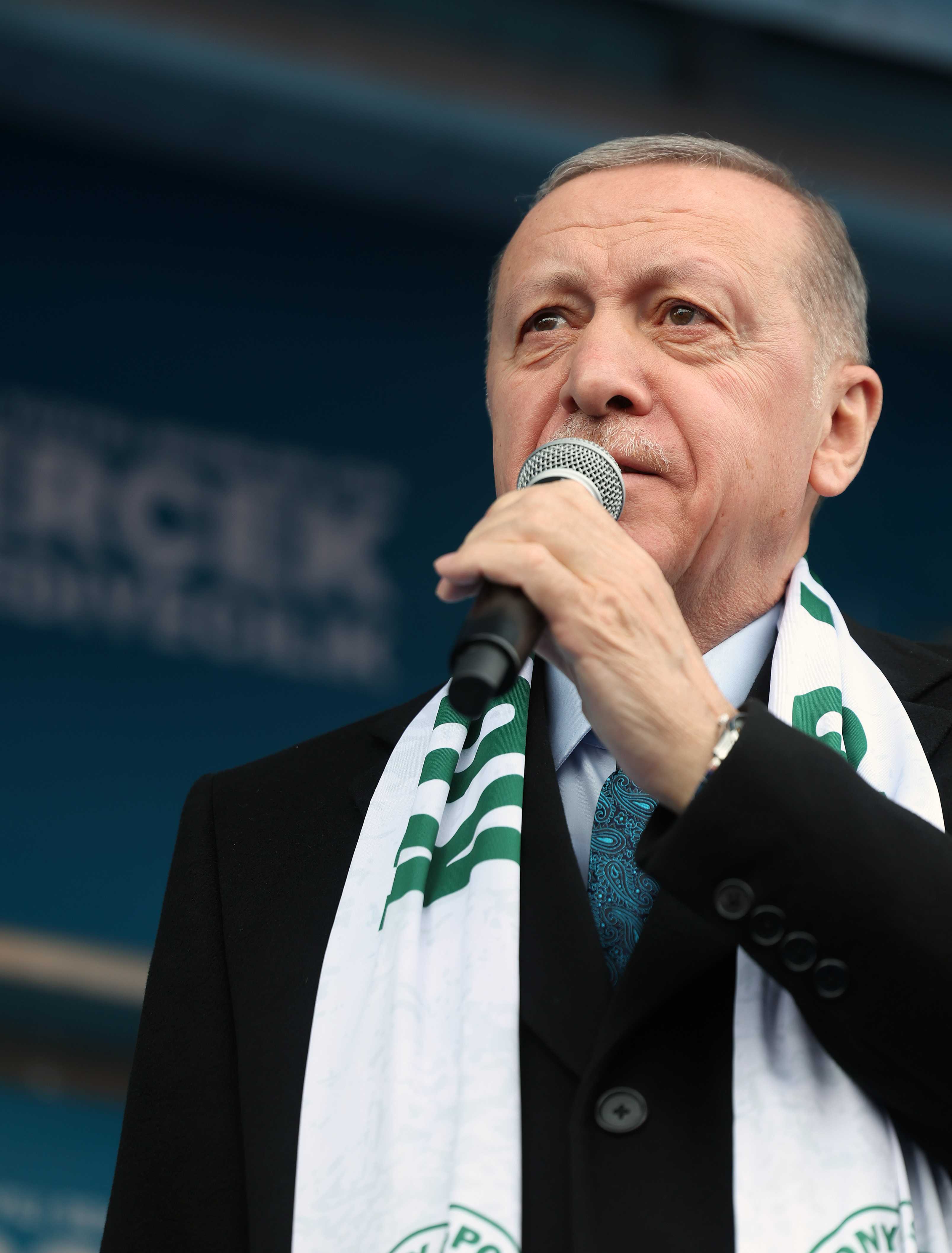 Cumhurbaşkanı Erdoğan: "CHP ve DEM Gizli İşbirliği İçinde" 1 AA 20240317 34015152 34015146 CUMHURBASKANI VE AK PARTI GENEL BASKANI ERDOGAN KONYADA