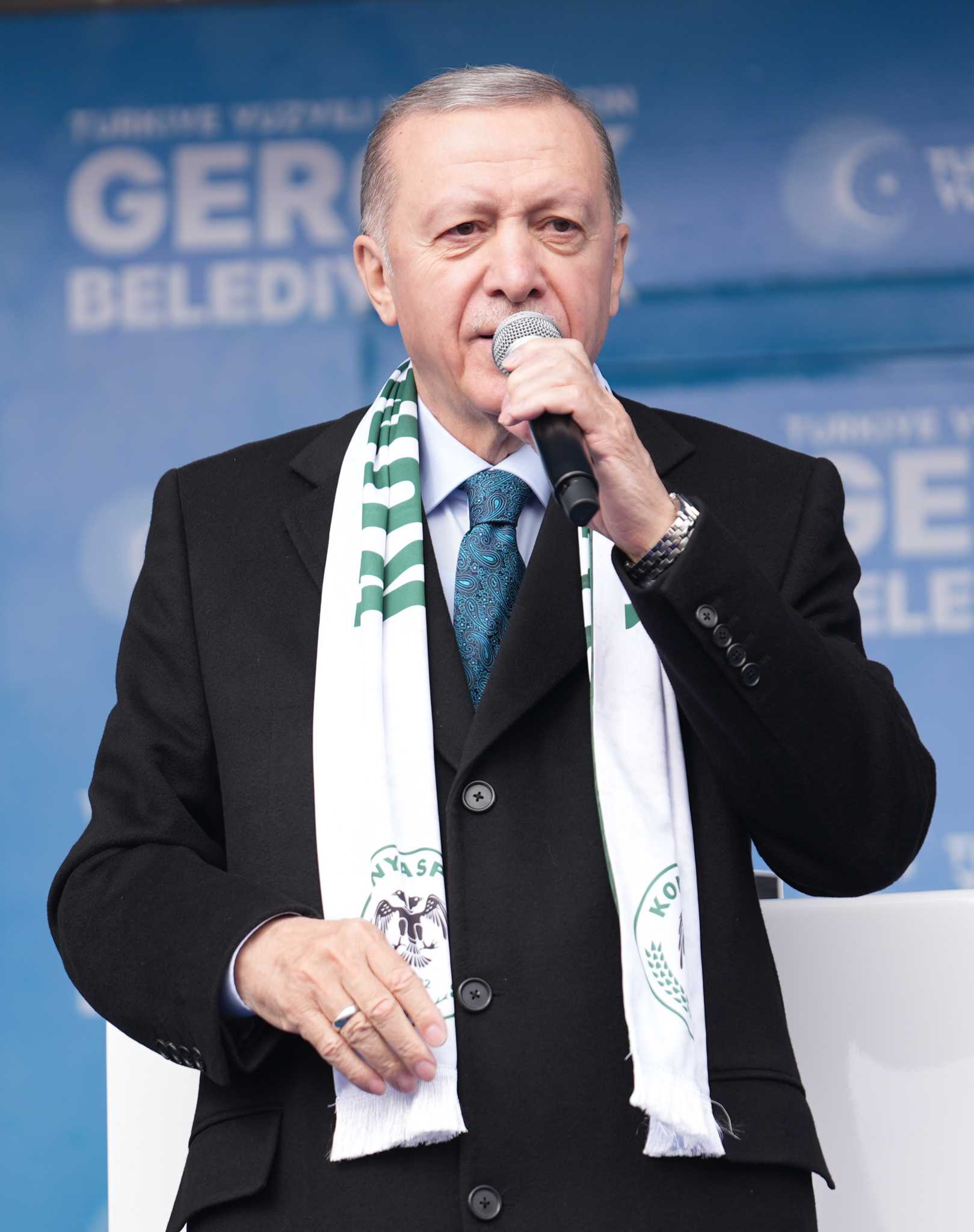 Cumhurbaşkanı Erdoğan: "CHP ve DEM Gizli İşbirliği İçinde" 4 AA 20240317 34015470 34015467 CUMHURBASKANI VE AK PARTI GENEL BASKANI ERDOGAN KONYADA