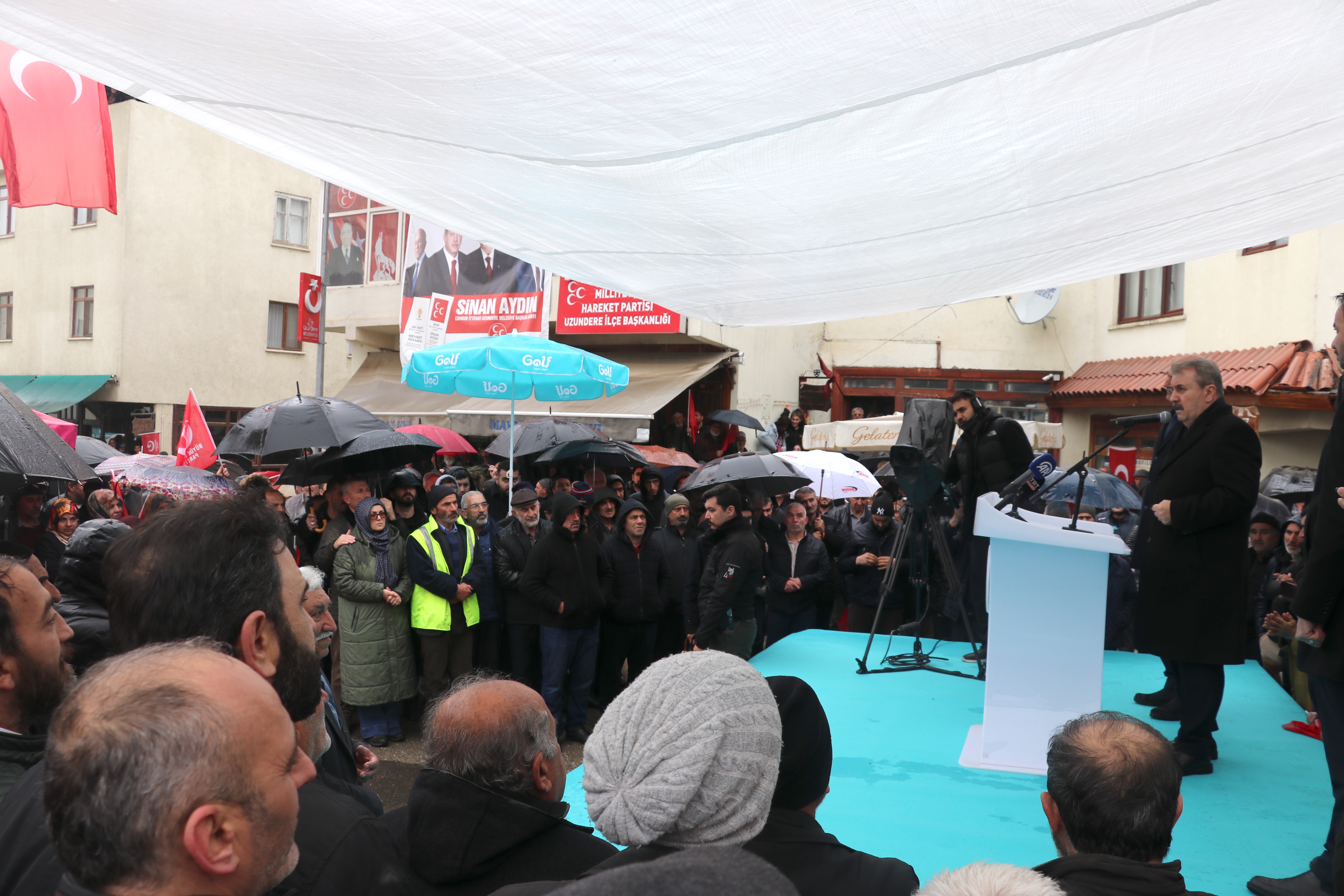BBP Genel Başkanı Destici'den Yeniden Refah Partisi'ne Çağrı: "Kritik Şehirlerde Cumhur İttifakı'na Destek Verin" 1 AA 20240322 34066776 34066775 BBP GENEL BASKANI DESTICI ERZURUMDA KONUSTU