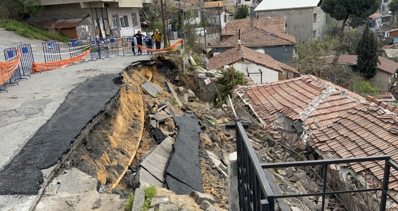 Maltepe’de Yeniden Yapılan Yol Çöktü: İki Gecekondu Zarar Gördü
