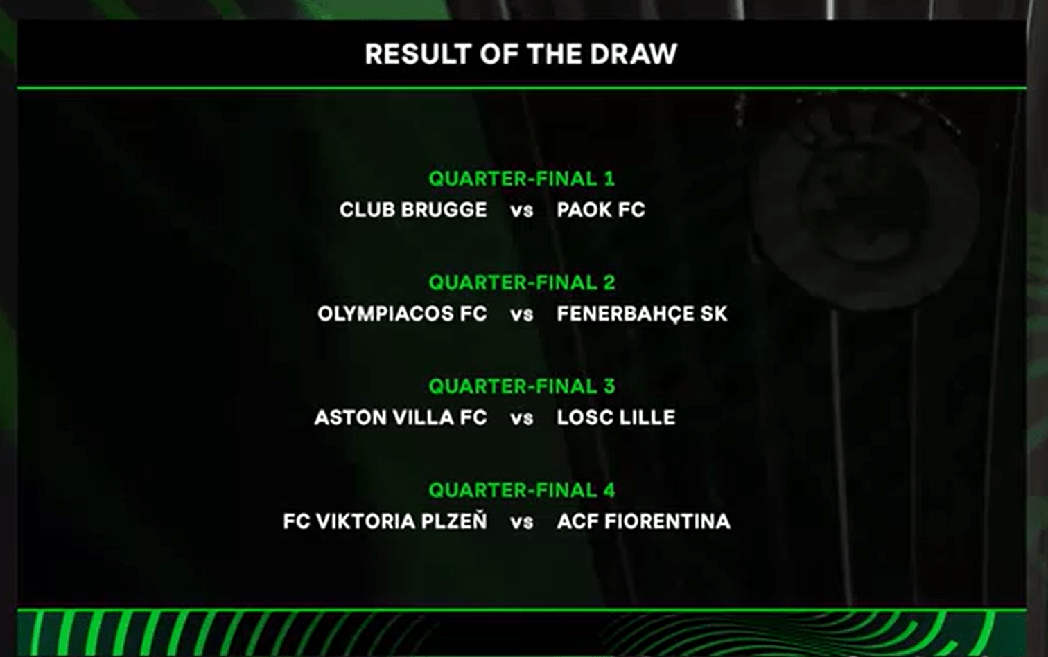 Fenerbahçe'nin UEFA Konferans Ligi Çeyrek Final Rakibi Olympiakos Oldu 1 Ekran goruntusu 2024 03 15 161732