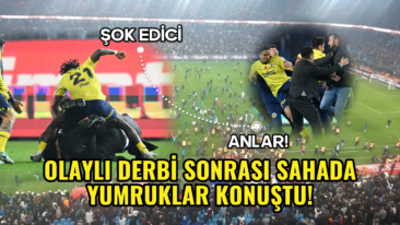 Trabzon’da Kaos: Fenerbahçe Zaferinin Ardından Taraftar Sahaya İndi!