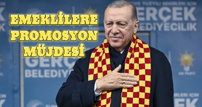 Cumhurbaşkanı Erdoğan Kayseri’de Konuştu: Emeklilere Müjde