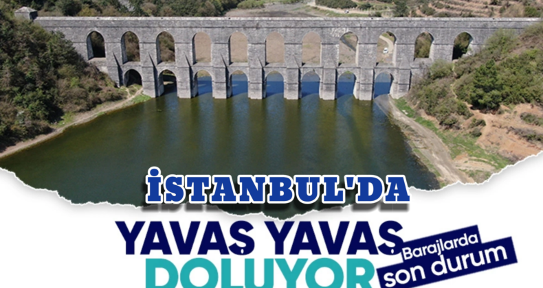 İstanbul Barajlarında Doluluk Oranı Yüzde 80’i Aştı