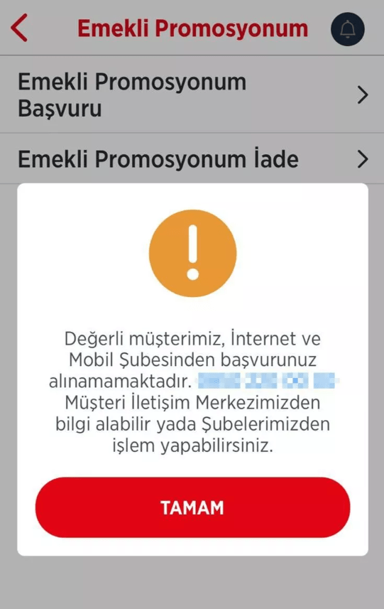 Emeklilerin Promosyon Başvurusunda Banka Engeli 2 Ekran goruntusu 2024 03 27 153228
