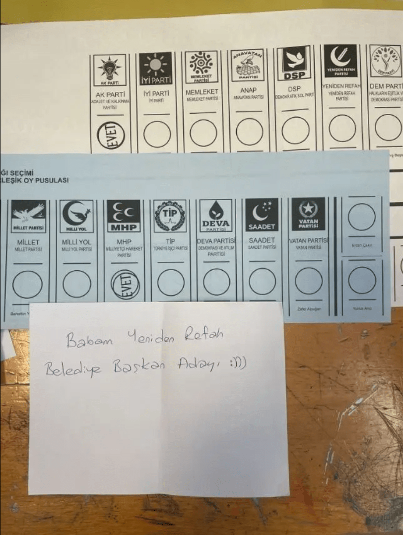 Vatandaşların Oy Pusulası Mesajları Dikkat Çekti: "Alevi Düşmanlarına Oy Yok!" 2 Ekran goruntusu 2024 03 31 155206