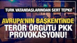 Belçika’da Terör Örgütü PKK Yandaşlarının Provokasyonuna Türk Vatandaşları Tepki Gösterdi