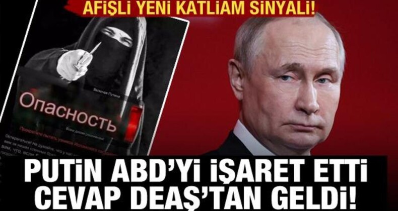 DEAŞ’tan Putin’e Tehdit