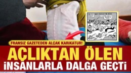 Fransız Gazetesi Liberation, Gazze’de Açlıktan Ölen İnsanlarla Dalga Geçti