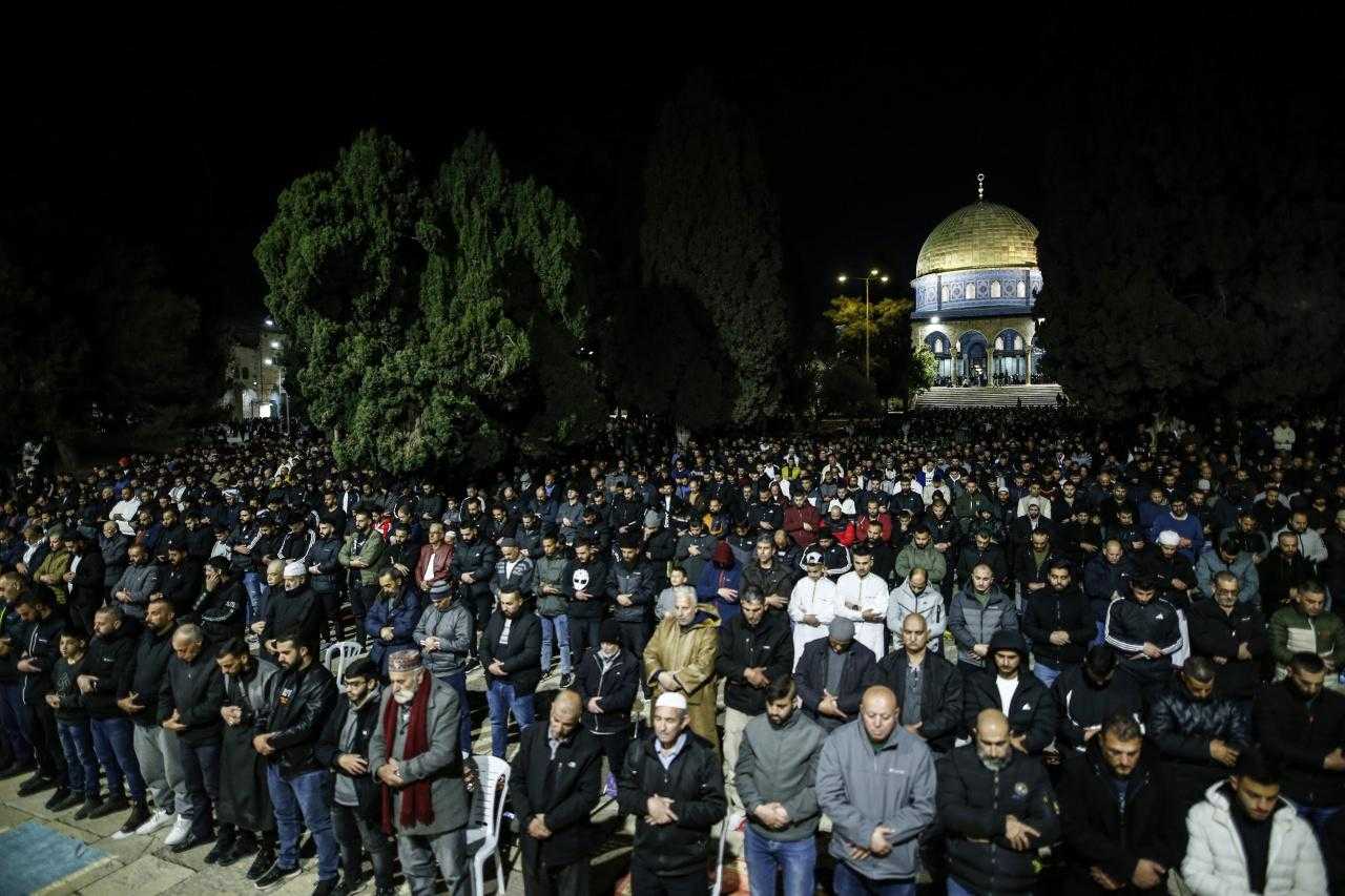 isgalci israil engelleyemedi mescid i aksada 35 bin musluman saf tuttu 1 icK3Gpkl