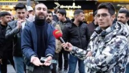 İstanbul’da Sokak Röportajında Provokasyon Yapan Kişi Yakalandı