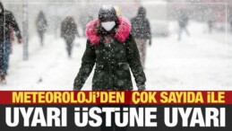 Kar geliyor! Meteoroloji’den Son Dakika Uyarısı!