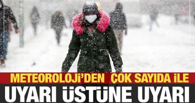 Kar geliyor! Meteoroloji’den Son Dakika Uyarısı!