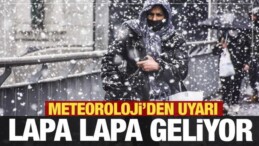 Kışlıkları Hazırlayın! Lapa Lapa Geliyor! Meteoroloji’den Kuvvetli Kar Uyarısı