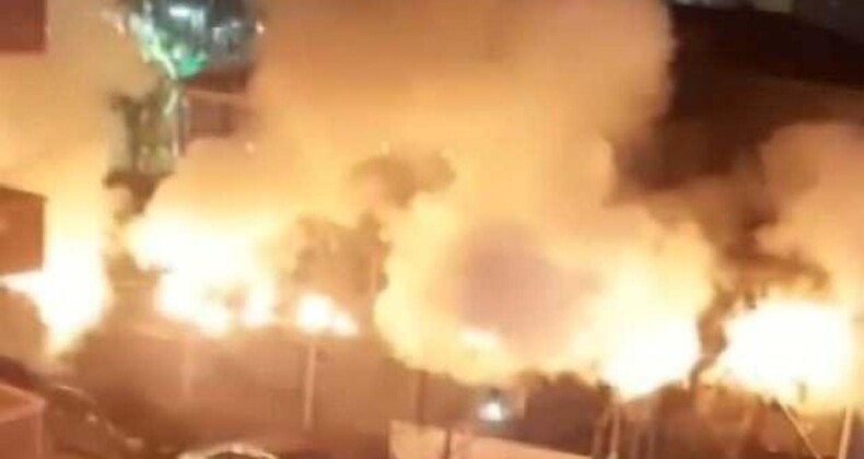 Kocaeli’de Elektrik Kabloları Bomba Gibi Patladı: Sokaklar Karanlığa Gömüldü