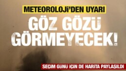 Meteoroloji’den Son Dakika Hava Durumu Uyarısı! Göz Gözü Görmeyecek