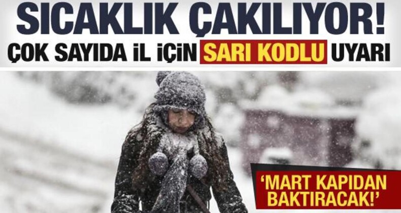 Sıcaklık Çakılıyor! MGM ve Uzmanlardan Uyarı: Mart Kapıdan Baktıracak!
