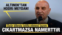 Turgut Altınok’tan Hodri Meydan: Özür Dileyip İstifa Etmesi Lazım