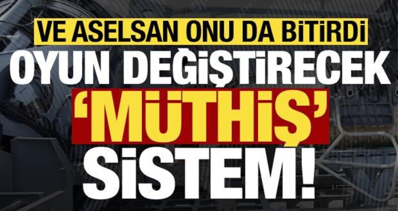 Ve ASELSAN Onu da Bitirdi! Oyun Değiştirecek Müthiş Sistem…