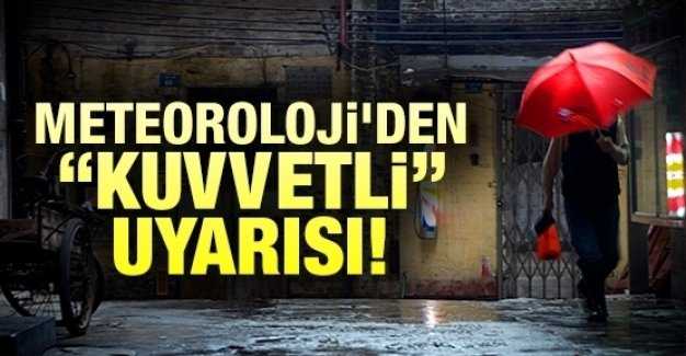 Meteoroloji’den Sarı Kodlu Uyarı: Türkiye Genelinde Sağanak Yağış Bekleniyor!