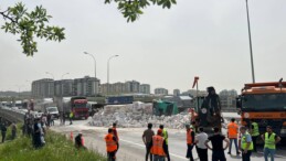 TEM Otoyolu’nda Zincirleme Kaza: İstanbul Yönü Ulaşıma Kapalı