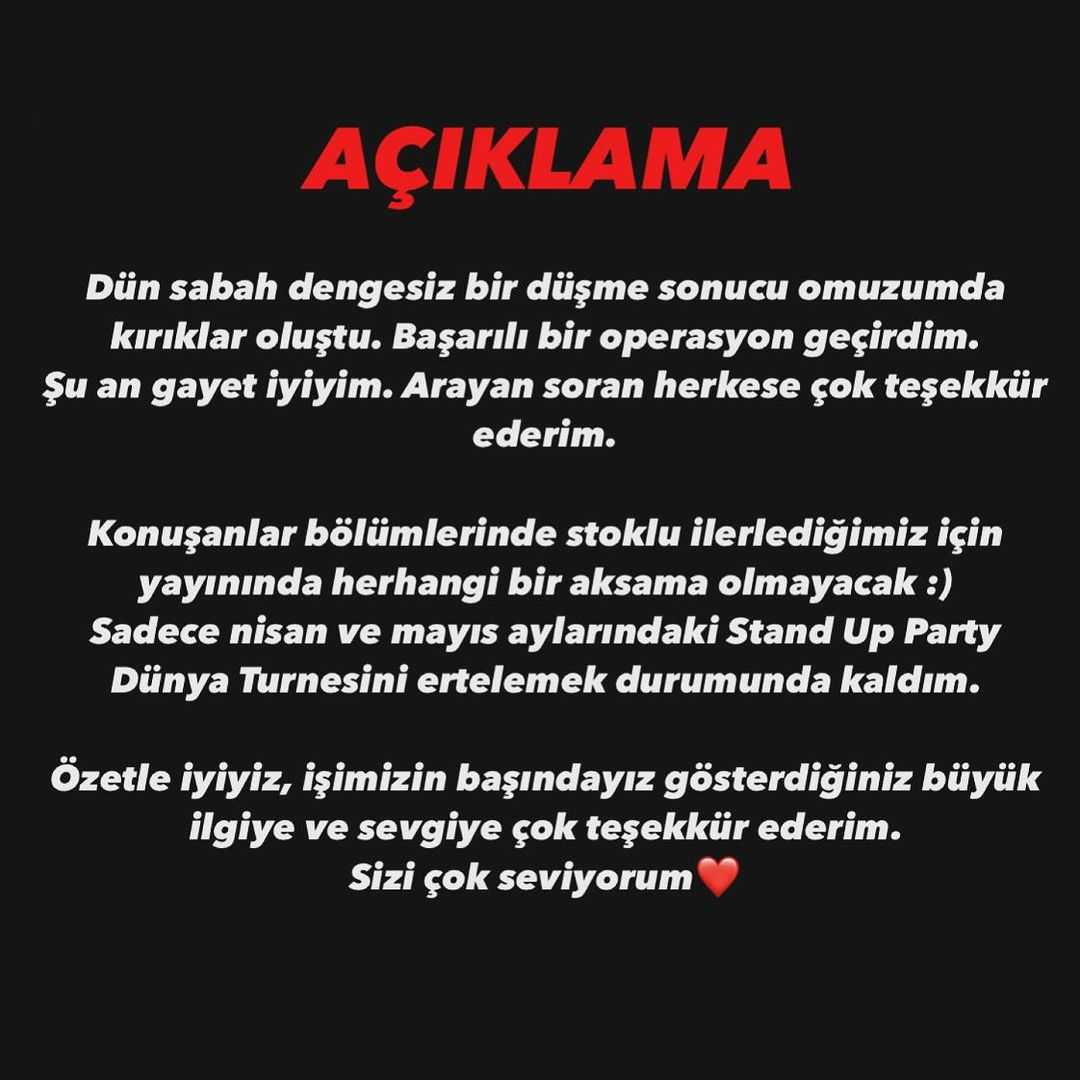 Hasan Can Kaya Acil Ameliyatla Hastaneye Kaldırıldı 1 ACIKLAMA