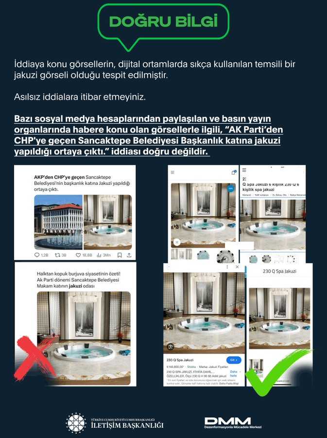 Eski Sancaktepe Belediye Başkanı Döğücü'den "Belediyede Jakuzi" İddiasına epki 3 DMM jakuzi yanit