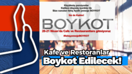 Kafe ve Restoranların Fiyatlarına Vatandaş Tepkisi: 20-21 Nisan’da Boykot Var!