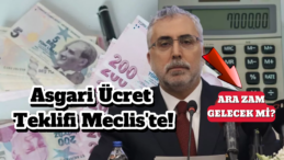 Asgari Ücrette Ara Zam Gelecek mi? 3 Ayda Bir Zam Teklifi Meclis Gündeminde!