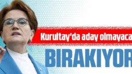 Meral Akşener Kurultayda Aday Olmayacak: “Ödediğim Bedellere Razıyım”