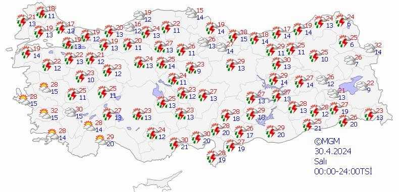 ankarada saganak siddetlendi meteorolojiden 14 il icin kuvvetli yagis uyarisi 18 nS7BqiE9