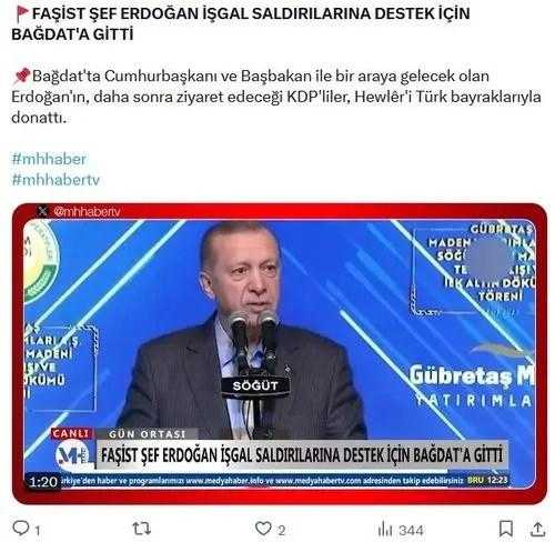 Cumhurbaşkanı Erdoğan'ın Irak Ziyareti Sonrası PKK Yandaşlarını Korku Sardı! 3 cumhurbaskani erdoganin irak ziyareti sonrasi pkk yandaslarini korku sardi 3 iW8CL4l2
