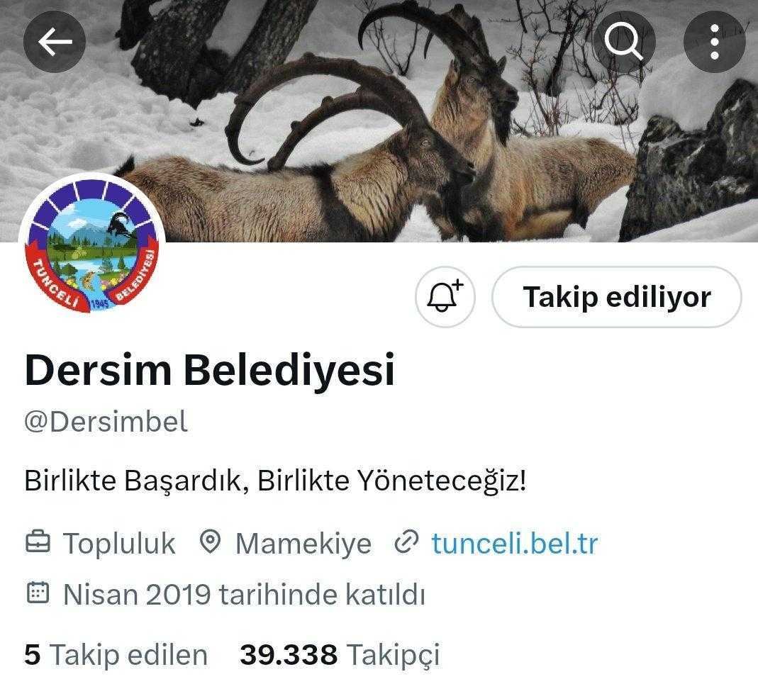 DEM Parti'den Skandal Tunceli Belediyesi Adımı! Hesap İsmi 'Dersim'le Değiştirildi 1 dem partiden skandal tunceli belediyesi adimi hesap ismi dersimle degistirildi 1 kUC2gq1S
