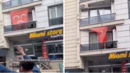 Esenyurt’ta DEM Partili Grup MHP Bayrağı Asılı Evi Taşladı!
