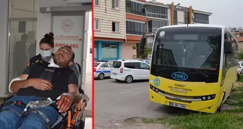 Halk Otobüsü Şoförü, Güzergah Dışı İsteği Reddedilen Yolcunun Bıçaklı Saldırısına Uğradı