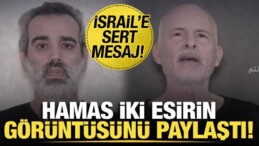 Hamas, 2 İsrailli Esirin Görüntüsünü Paylaştı: “Ya Esirler ya da Savaş”