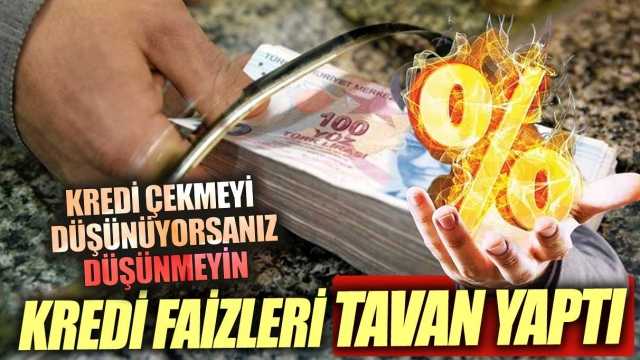 İhtiyaç Kredisi Faizlerinde Tarihi Zirve: Oranlar Yüzde 86’ya Ulaştı