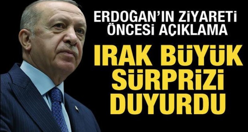 Irak’tan Erdoğan Açıklaması: Büyük ve Sürpriz Bir Anlaşmaya İmza Atılacak